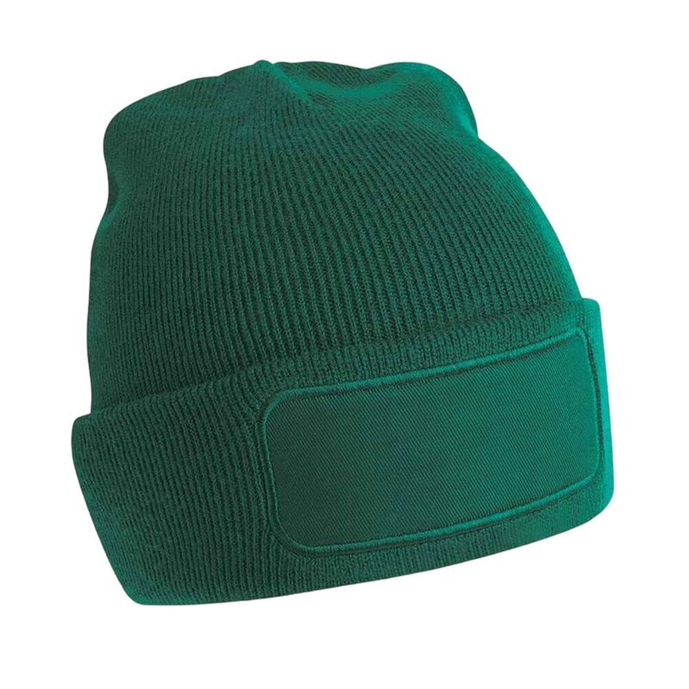 Beechfield Unisex Adult Patch Beanie / Bottle